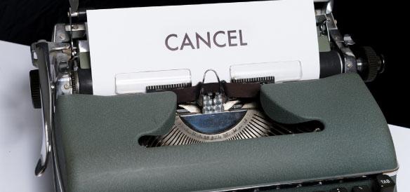 Booking cancellation